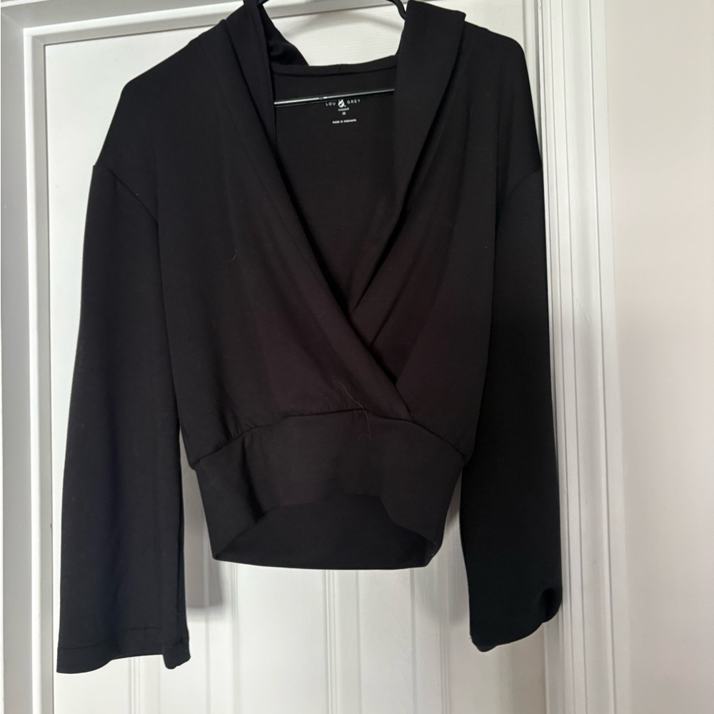 Lou & Grey Scubasoft Wrap pullover top from LOFT